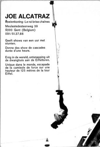 Joe Alcatraz, Belgian magician