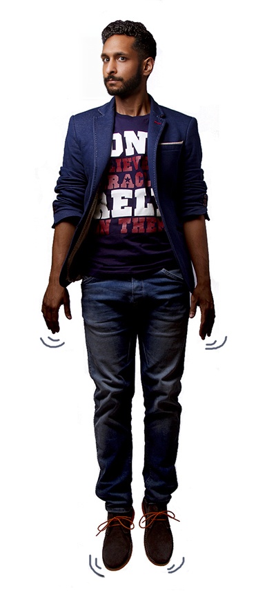 Levitation illusion