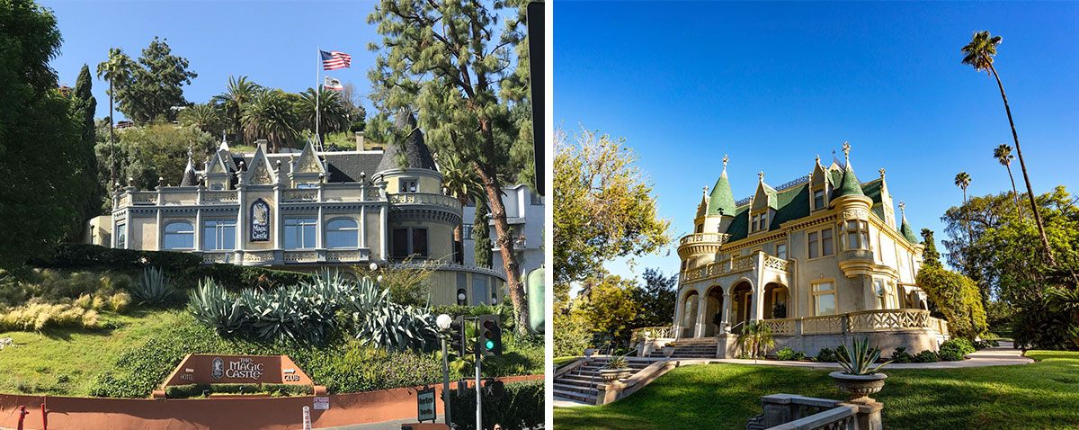 The Magic Castle, the Victorian mansion in Hollywood